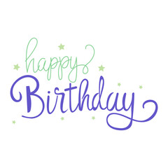 Greetting Happy Birthday Illustration