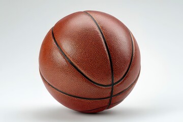 Obraz premium Isolated Brown Sports Basketball Equipment