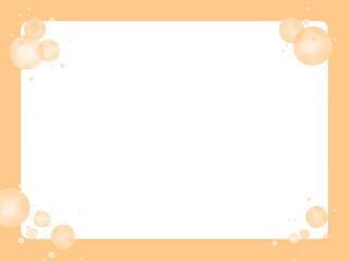 オレンジスクエアフレーム　模様, 枠, 背景, 抽象模様, デザイン, カラフル, イラスト, バックグランド,  壁紙, 綺麗, 可愛い, シンプル, 爽やか, 明るい, 美しい, フレッシュ, キュート, ガーリー