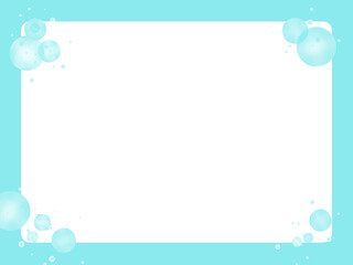 ライトブルースクエアフレーム　模様, 枠, 背景, 抽象模様, デザイン, カラフル, イラスト, バックグランド,  壁紙, 綺麗, 可愛い, シンプル, 爽やか, 明るい, 美しい, フレッシュ, キュート, ガーリー