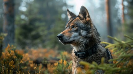 Exploring wildlife tracking technology through collar devices in natural forest habitats