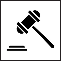 Gavel icon Design