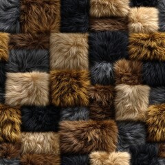 High-quality 4K seamless square cat fur texture with alpha channel. Perfect for digital art, game design, and backgrounds. Realistic, tileable, and ultra-detailed!