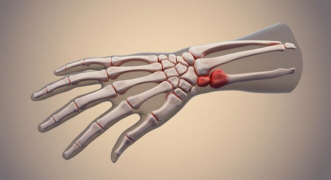 Right Hand X-ray PA View Detailed X-ray of the right hand for diagnosing fractures or arthritis.