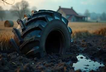 Heavy-Duty Tyre and Engine Power Farming Equipment on the Agricultural Frontline