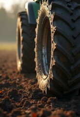Heavy-Duty Tyre and Engine Power Farming Equipment on the Agricultural Frontline
