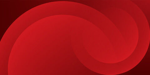 Obraz premium Red abstract background. Dynamic shapes composition. Eps10 vector
