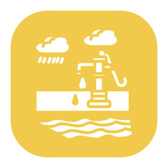 Groundwater Recharge Icon