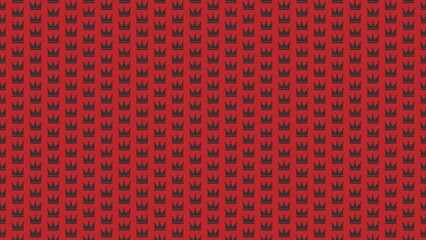 Obraz premium Vector seamless pattern of king crown