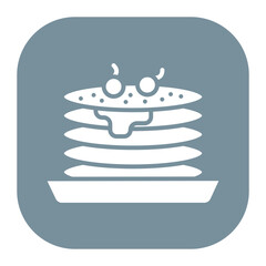 Pancake Stack Icon
