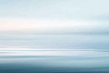 Subtle, serene water vista