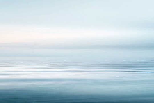 Subtle, serene water vista