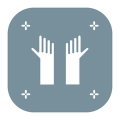 Hands Reaching Out Icon