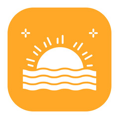 Sunset Icon