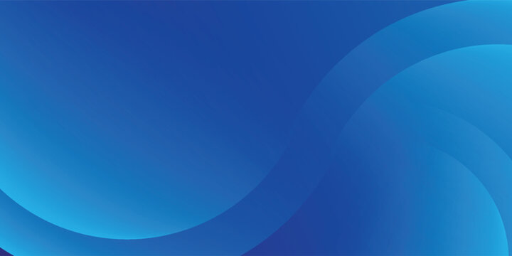 Abstract blue background with circles. Vector illustration