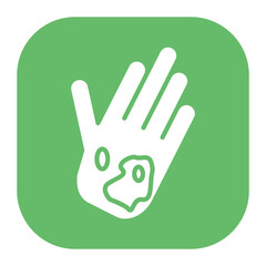 Obraz premium Rash Icon