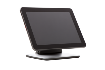 High-Resolution POS System Tablet Modern Retail Technology