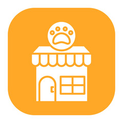 Obraz premium Pet Shop Icon