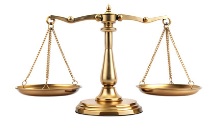 scales of justice isolated on white background png