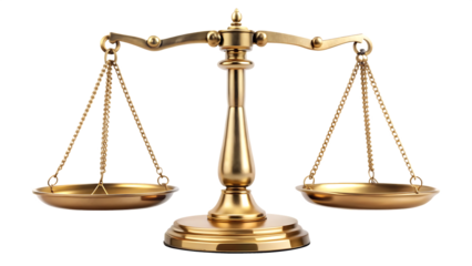 scales of justice isolated on white background png
