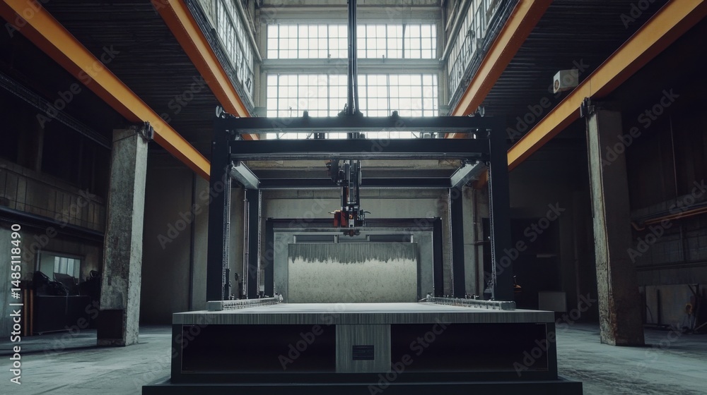 Aufkleber concrete pouring machine integrated with iot sensors for quality control and monitoring