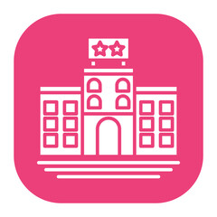 Fototapeta premium Hotel Icon