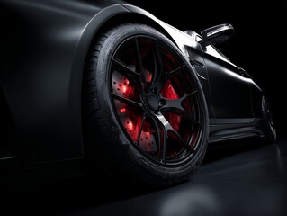 Macro shot of diamond-cut alloy wheels, sunlight glinting off the intricate machining patterns and valve stem details