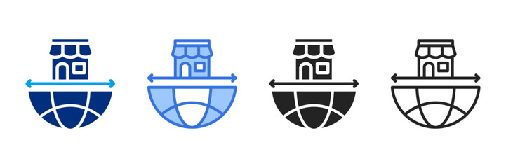 Expansion  Icon Set Different Style Collection 