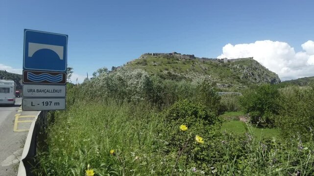 Buna river and surrounding of Shkodra lake in Alabnia