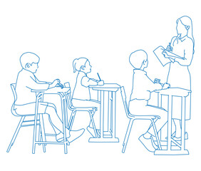 Education, elementary education, elementary school student, teacher, child, study