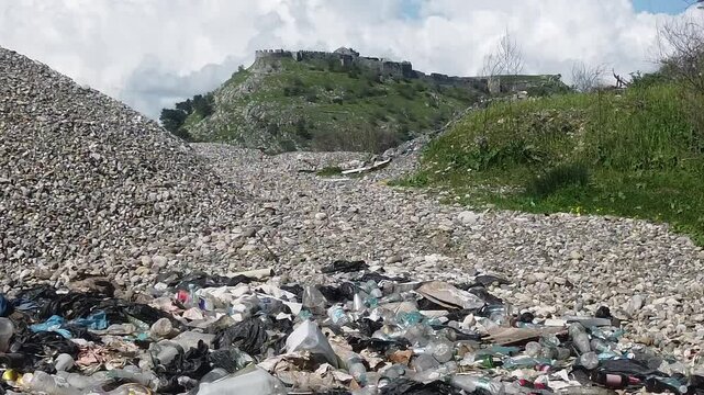Buna river and surrounding of Shkodra lake in Alabnia