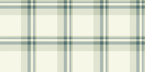 Plakat Elegant plaid pattern with intersecting lines in soft green and blue hues. Versatile backdrop for fabric design, digital art, or textile projects. Classic, refined style.