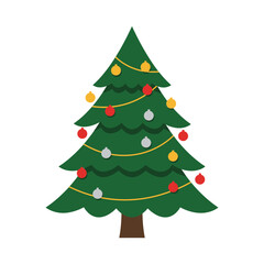 Festive Christmas Tree with Star Topper