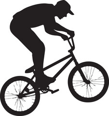 Naklejka premium “Mountain Bike SVG Bundle | Off-Road Cycling Silhouettes & Adventure Clipart for Outdoor Sports”“MTB Vector Pack | Mountain Biking, Trail Riding & Extreme Cycling Silhouettes for Logos & Apparel”