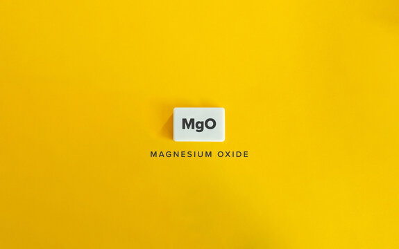 Magnesium Oxide, MgO.