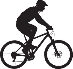 Obraz premium “Mountain Bike SVG Bundle | Off-Road Cycling Silhouettes & Adventure Clipart for Outdoor Sports”“MTB Vector Pack | Mountain Biking, Trail Riding & Extreme Cycling Silhouettes for Logos & Apparel”