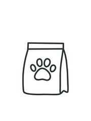 Pet food package