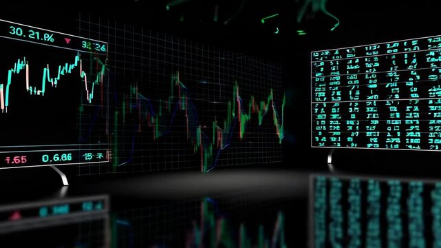 Business Analytics Dashboard Featuring Real-Time Stock Graphs - Powered by Adobe