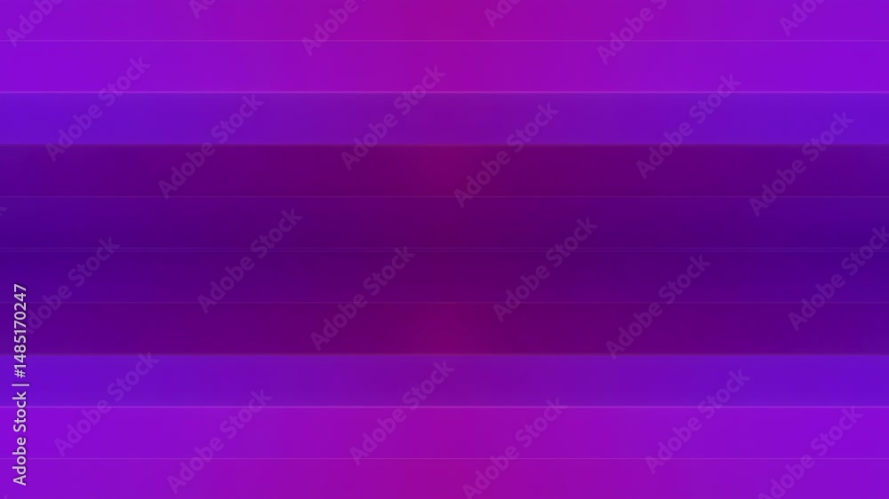 Aufkleber Abstract geometric loop animation of rectangular shapes in rich purples and yellows. Modern minimalist composition. 3d rendering 4K