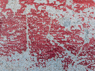 Abstract beautiful red weathered stone wall texture background