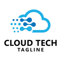 Cloud Tech Logo for Cloud Computing and Technology Services