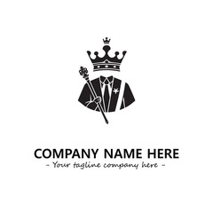 King logo company design vector illustration