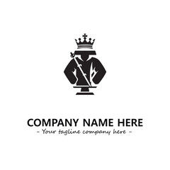 King logo company design vector illustration
