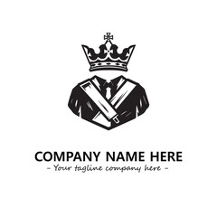 King logo company design vector illustration