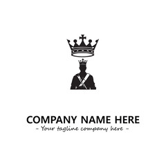 King logo company design vector illustration