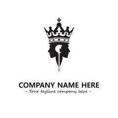 King logo company design vector illustration