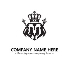 King logo company design vector illustration