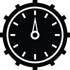 chronograph stopwatch icon vector illustration