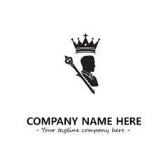 King logo company design vector illustration