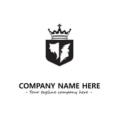 King logo company design vector illustration